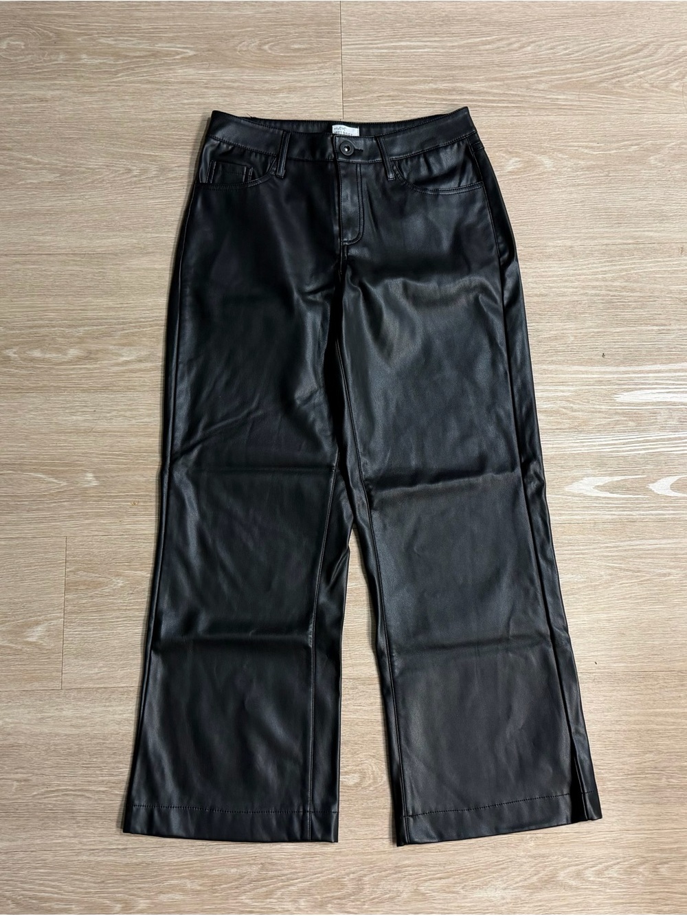West of Melrose Low Rise Faux Leather Pants